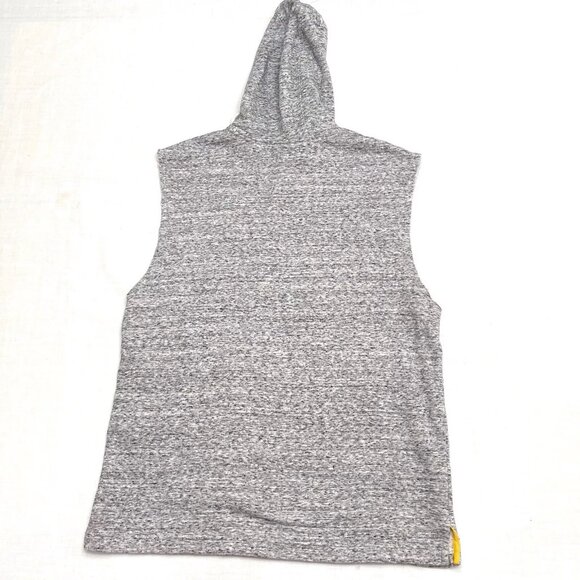 Under Armour Project Rock Men’s Sleeveless Terry Onyx Brahma Hoodie Size Medium - Picture 2 of 5